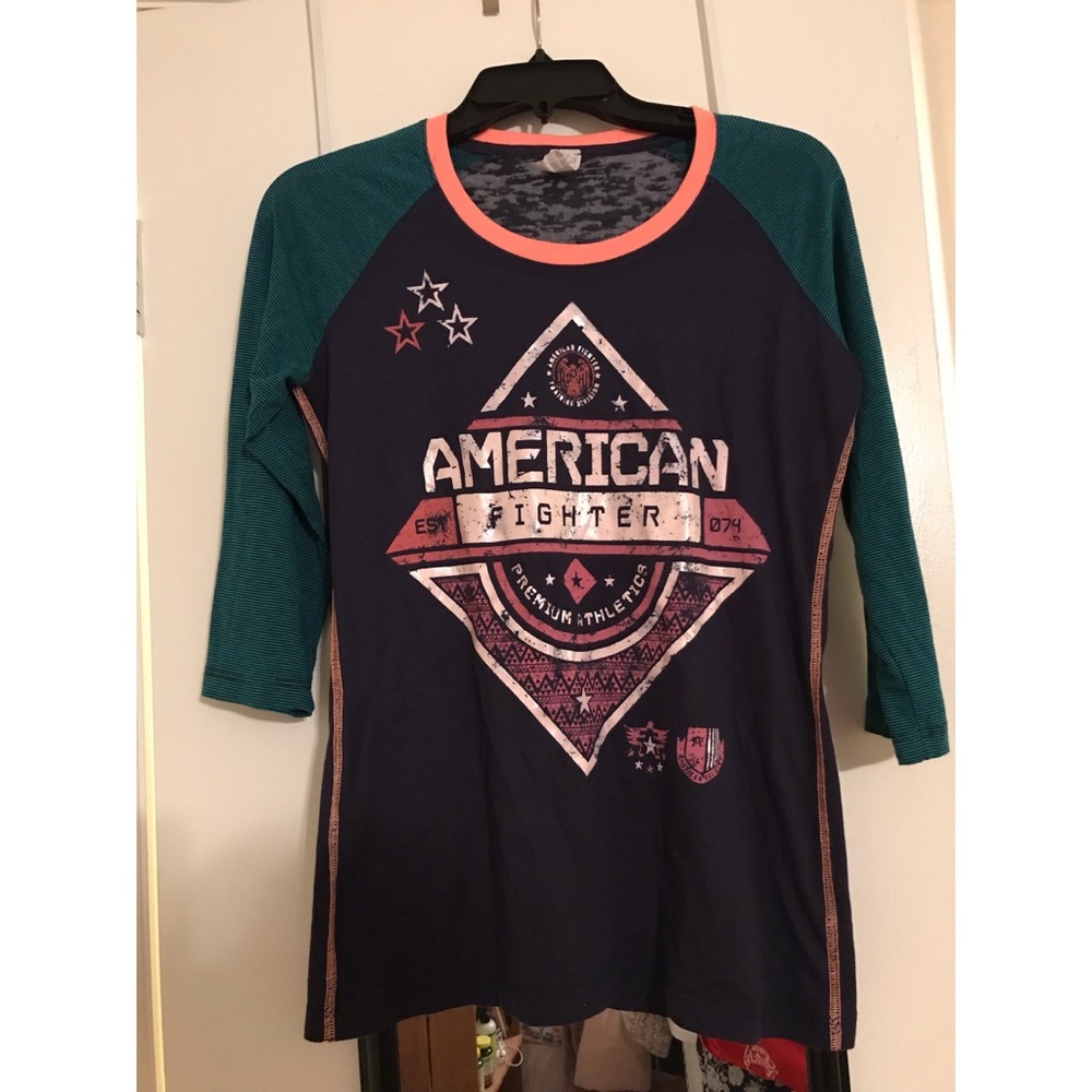 American Fighter 3/4 Sleeve Top